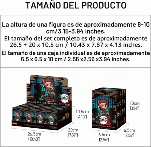 Vista 9 de POP MART Demon Slayer Kimetsu no Yaiba Battle Series - Caja ciega