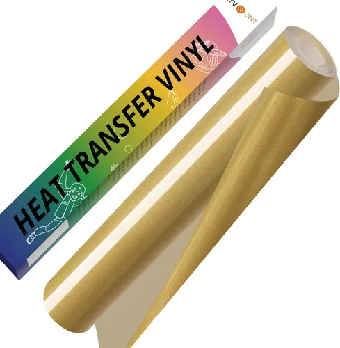 Vista 17 de HTVRONT Paquete de 14 vinilos de transferencia de calor HTV - Rollo de vinilo HTV de 12 pulgadas x 3 pies