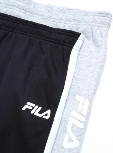 Vista 3 de Fila Pantalones deportivos para niños, paquete de 2 pantalones deportivos de forro polar, pantalones deportivos para niños, S-XL