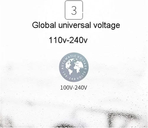 Vista 2 de Afeitadoras eléctricas para hombres, maquinilla de afeitar eléctrica para hombre, seco y húmedo, impermeable, rasuradora facial rotativa, afeitadora