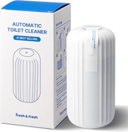 Vista 25 de Fresh & Fresh Limpiadores automáticos para inodoros (verde bosque) – 1 botella (hasta 2500 descargas/botella), limpiador de inodoro comercial