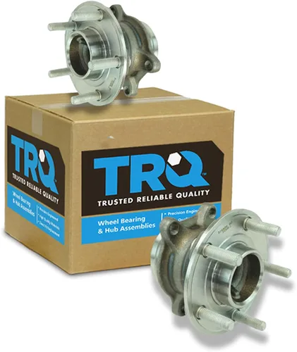 Vista 196 de Conjunto de rodamiento de rueda delantera de 2 piezas y buje TRQ Compatible con Pontiac Solstice 2006-2009 Saturn Sky 2007-2010