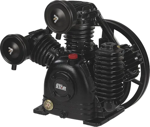 Vista 3 de NorthStar Bomba de compresor de aire, 2 etapas, 3 cilindros, 14.9 CFM a 90 PSI Replacement-compressor application, Demanding shop-air systems