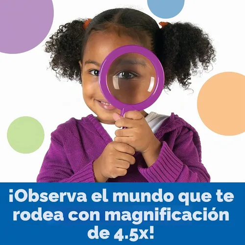 Vista 3 de Learning Resources Primary Science - Lupas jumbo, juego de 6