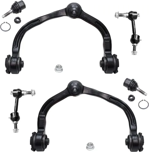 Vista 133 de Detroit Axle - Kit de brazos de control delantero para Chevy Silverado 1500 GMC Sierra 1500 GMC Sierra 1500 Avalanche Yukon Tahoe Escalade ESV EXT