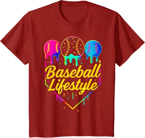 Vista 69 de Baseball Life Style 101 - Camiseta de béisbol para jóvenes