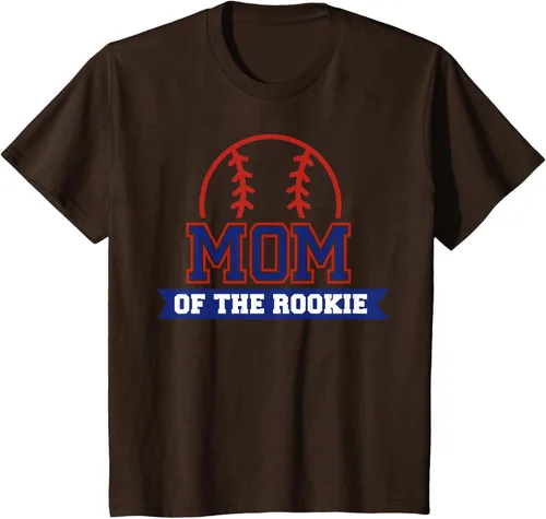 Vista 56 de Mom of Rookie - Camiseta de béisbol para primer cumpleaños, Blanco