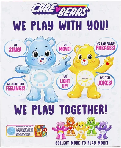 Vista 7 de Care Bears Funshine Bear - Figura coleccionable interactiva