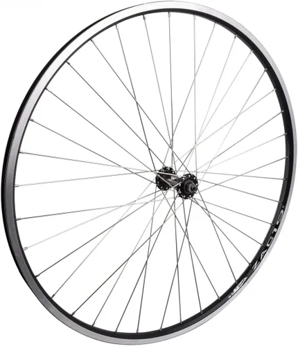 Vista 2 de WheelMaster Rueda trasera 700c - Liberación rápida, 36H, buje de casete de 8 velocidades, negro (MSW)/negro/acero