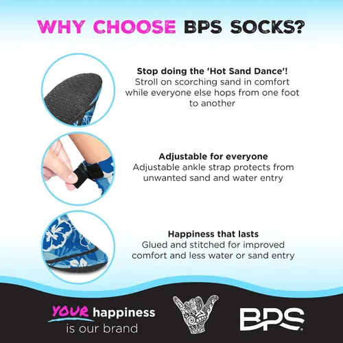 Vista 9 de BPS "Second Skin" - Calcetines de voleibol de playa ultra flexibles de secado rápido, calcetines de fútbol de arena, botines de deportes acuáticos