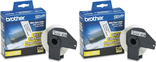 Vista 9 de Brother Rollo de etiquetas de carpeta de archivos DK-1203