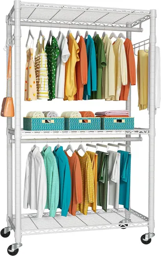 Vista 9 de FUTASSI Armario portátil para servicio pesado, 30 pulgadas de ancho x 14 pulgadas de profundidad x 76 pulgadas de alto, negro, acero al carbono