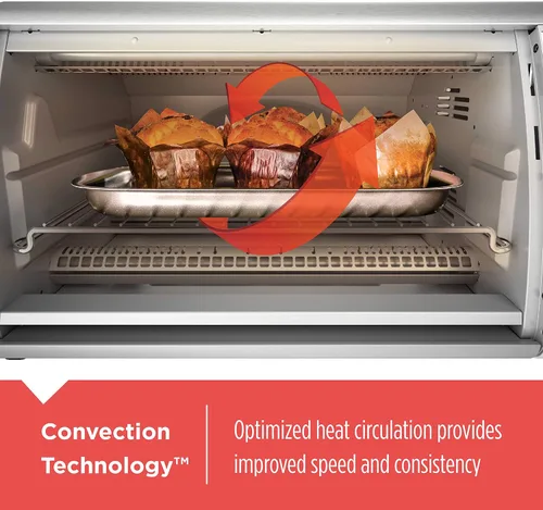 Vista 4 de Black & Decker Horno tostador , Posiciones de doble rack, N/A