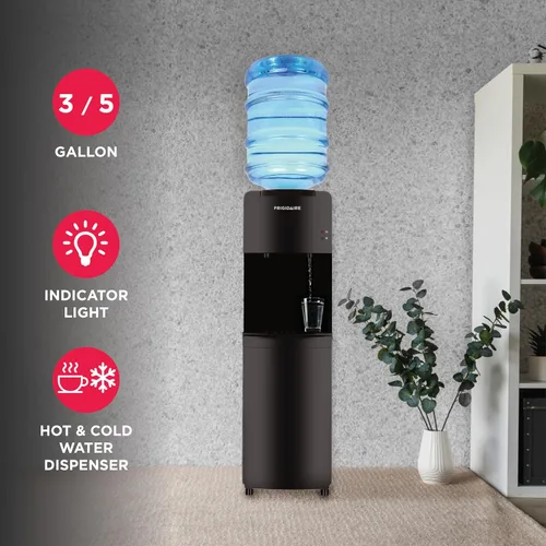 Vista 3 de Frigidaire EFWC498 - Dispensador/refrigerador de agua con carga superior - Agua fría y caliente - Cierre de seguridad para niños - Diseño innovador