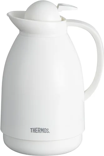 Vista 2 de Thermos Jarra de vidrio WHT de 34 onzas, paquete de 1, color blanco