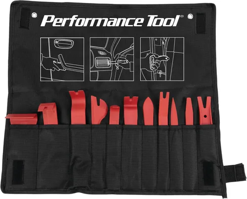 Vista 3 de Performance Tool W80643 - Juego de herramientas de extracción de molduras de 11 piezas, kit de herramientas de palanca de coche para quitar