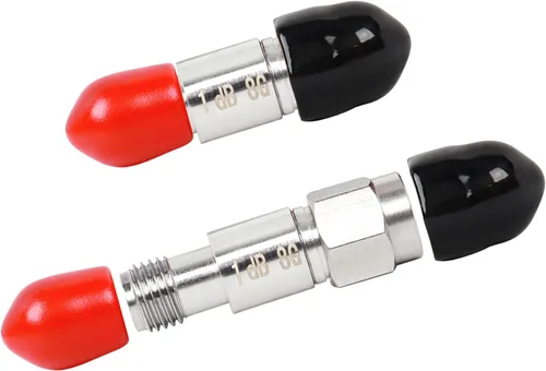Vista 4 de XRDS -RF Atenuador coaxial RF macho a SMA hembra SMA, CC a 8 GHz, 50Ohm, 2W, 1dB atenuador constante (2PCS)