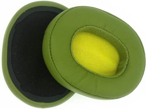 Vista 3 de Skullcandy - Almohadillas de repuesto compatibles con auriculares Crusher Wireless/360/Hesh3/ANC/Evo/Venue, piel de proteína suave y espuma Verde