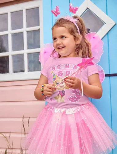 Vista 3 de Paw Patrol Skye - Camiseta ajustada para niña de 3 años