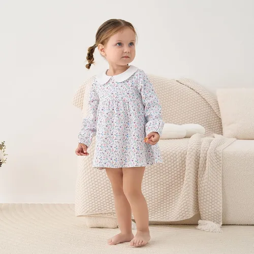 Vista 45 de pureborn Vestido de bebé niña 0-24 meses