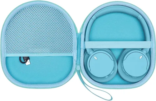 Vista 17 de XANAD Funda compatible con auriculares Sony WH-CH720N WH-CH520 con cancelación de ruido, color negro Compatible with