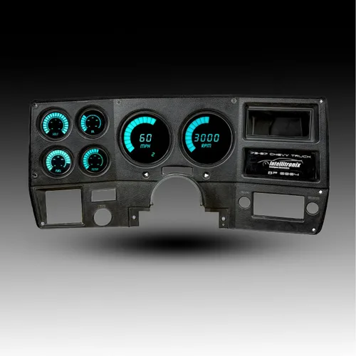 Vista 9 de Intellitronix Panel de indicador digital de barras LED para camiones Chevy 1973-1987 – Actualización de panel de tablero de ajuste directo