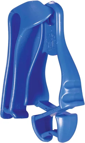 Vista 9 de Ergodyne Squids 3405 - Pinza para guantes con clip para cinturón, paquete de 6, color azul