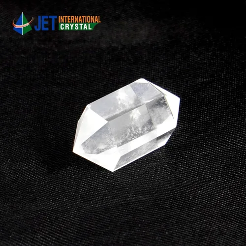 Vista 7 de Jet Hermoso cristal de cuarzo Herkimer piedra preciosa Sphatik Diamond Healing Crystal Natural Auténtico Buena Suerte Genuino Divino Santo Piadoso