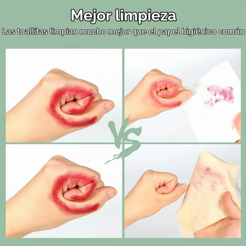 Vista 3 de Toallitas desechables de bambú, seguras para sépticas, suaves y relajantes, botánicos y aloe, sin perfume, ecológicas, toallitas desechables a base