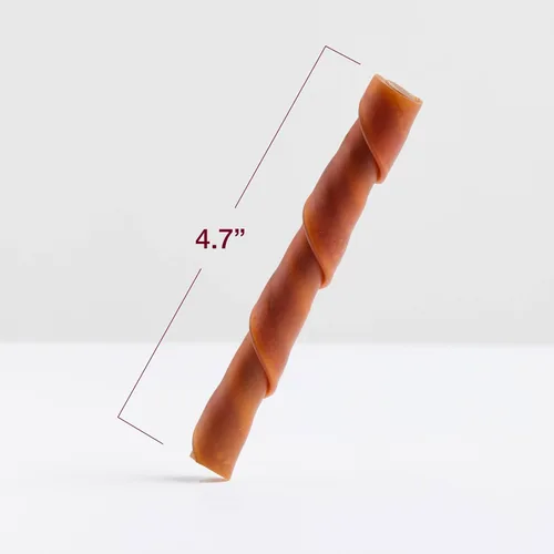 Vista 9 de SmartBones - Twist Sticks rellenos con cerdo, 6 unidades, 6.9 onzas, masticables sin piel para perros hechos con pollo real y cerdo real