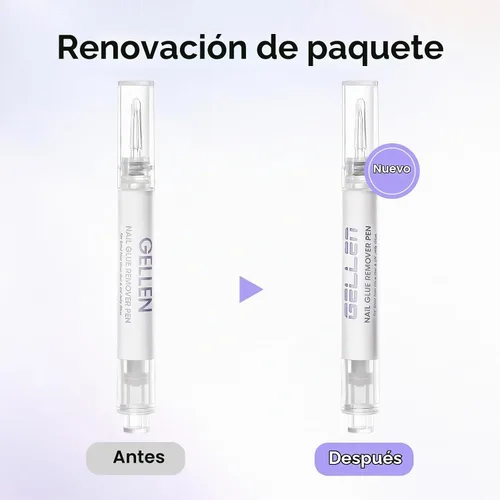 Vista 9 de Gellen Removedor de pegamento de uñas, removedor de pegamento de uñas para uñas a presión, 2 unidades de removedor de pegamento de gel sin acetona 2