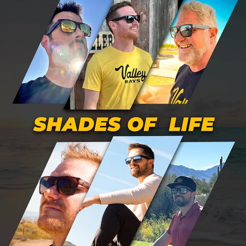 Vista 5 de Lentes de sol polarizados para hombres y mujeres, elegantes tonos con protección UV