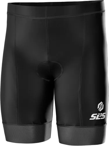 Vista 8 de SLS3 Pantalones cortos de triatlón para hombre – Triatlón acolchado Tri Shorts Hombre – Natación, Bicicleta, Correr – Duatlón o Triatlón con Bolsillo