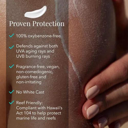 Vista 4 de SolRX SPORT SPF 35 Protector solar, apto para arrecifes, libre de oxibenzona, sin fragancia Oxybenzone-Free Reef Friendly, Eco-Safe, Complies With