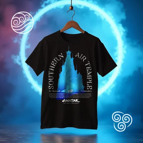 Vista 7 de Nickelodeon Paquete de 2 camisetas para niños Avatar y Airbending para niños