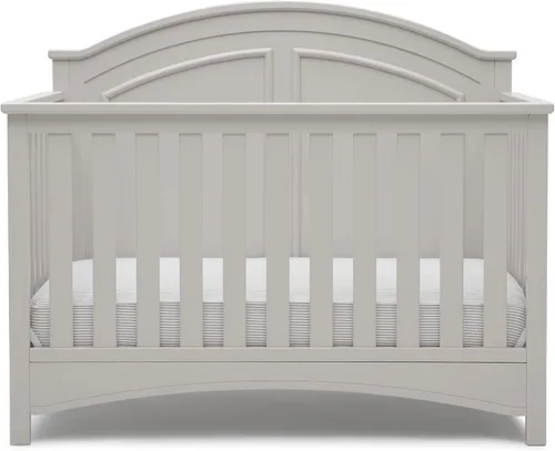 Vista 17 de Delta Children Perry, cuna convertible 6 en 1, con certificado Greenguard Gold, color blanco Bianca