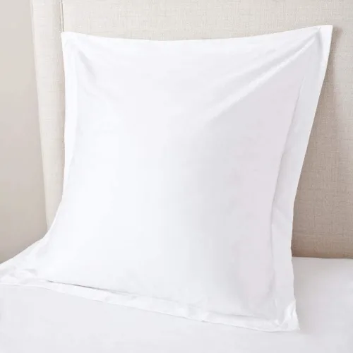 Vista 21 de Euro Sham Covers - Juego de 2 fundas de almohada de 24 x 24 pulgadas, color negro, 600 hilos, 100% algodón egipcio, paquete de 2 fundas de almohada