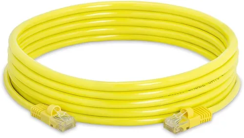 Vista 138 de Cmple - Cable Ethernet Cat5e de 1.5 pies, Cable Patch Ethernet UTP Cat 5e de 350 MHz, Cable LAN de red de 1 Gbps, conectores RJ45, compatible