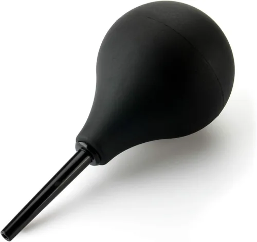 Vista 7 de LeLuv 3.0 fl oz Douche de grado médico compacto apto para lavavajillas, apto para lavavajillas, silicona y ABS, color negro