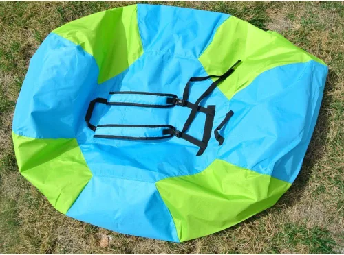 Vista 2 de Paramotor Parapente bolsa de embalaje rápido anti agua que salpica el bolso del parapente