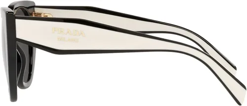 Vista 3 de Prada PR 14WSF - Gafas de sol para mujer negrotalcogris oscuro 53 NegroTalco
