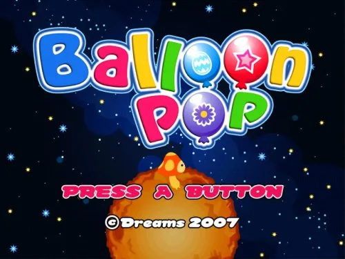 Vista 2 de Balloon Pop - Nintendo Wii