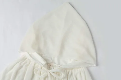 Vista 5 de Aricy Capa de terciopelo con capucha para niños, para navidad, halloween, juego de rol, disfraz, cosplay