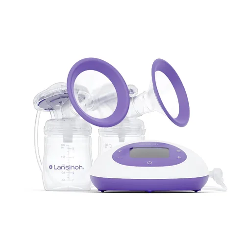 Vista 9 de Lansinoh Oh Baby Kit de Esenciales para Recién Nacidos – Extractor de Leche Eléctrico Doble Signature Pro con Embudos de 25mm (0.98 pulgadas), 2