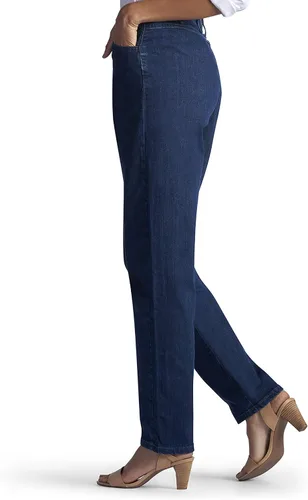 Vista 2 de Lee Women's Relaxed-fit Side Elastic Tapered-leg Jean
