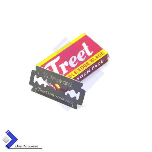 Vista 6 de Cuchillo plegable con mango de plástico rojo para hombre con filo recto y 10 cuchillas