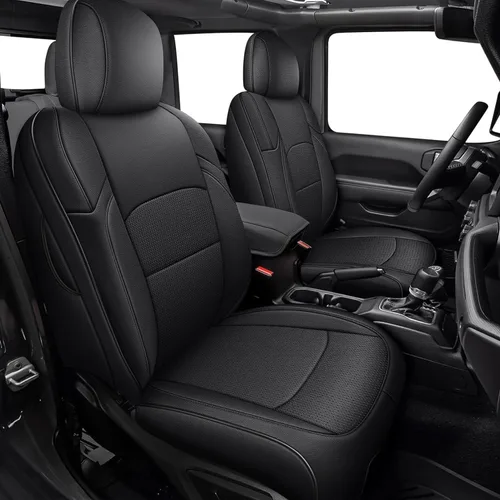 Vista 17 de Seat Covers for Mazda 3 2014 2015 2016 2017 2018 Custom Fit,Faux Leather Waterproof AirbagCompatible Car Seat Cover Full Set Black