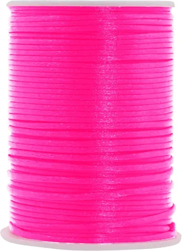 Vista 32 de Mandala Crafts Cordón de satén de cola de rattail de 0.02 in para nudos chinos de macramé