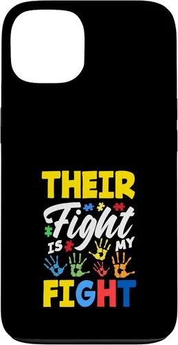Vista 7 de Their Fight is My Fight Autism Awareness Case for iPhone 17