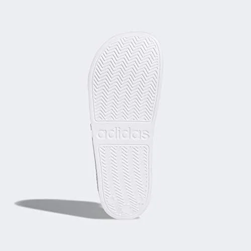 Vista 3 de Adidas Adilette - Sandalias de ducha para hombre, BlancoNegroBlanco